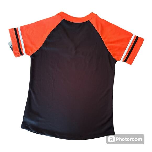 MLB San Francisco Giants Girls' Henley Team Jersey Size 10/12 - Picture 4 of 4